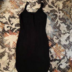 Alexander Wang black midi dress!